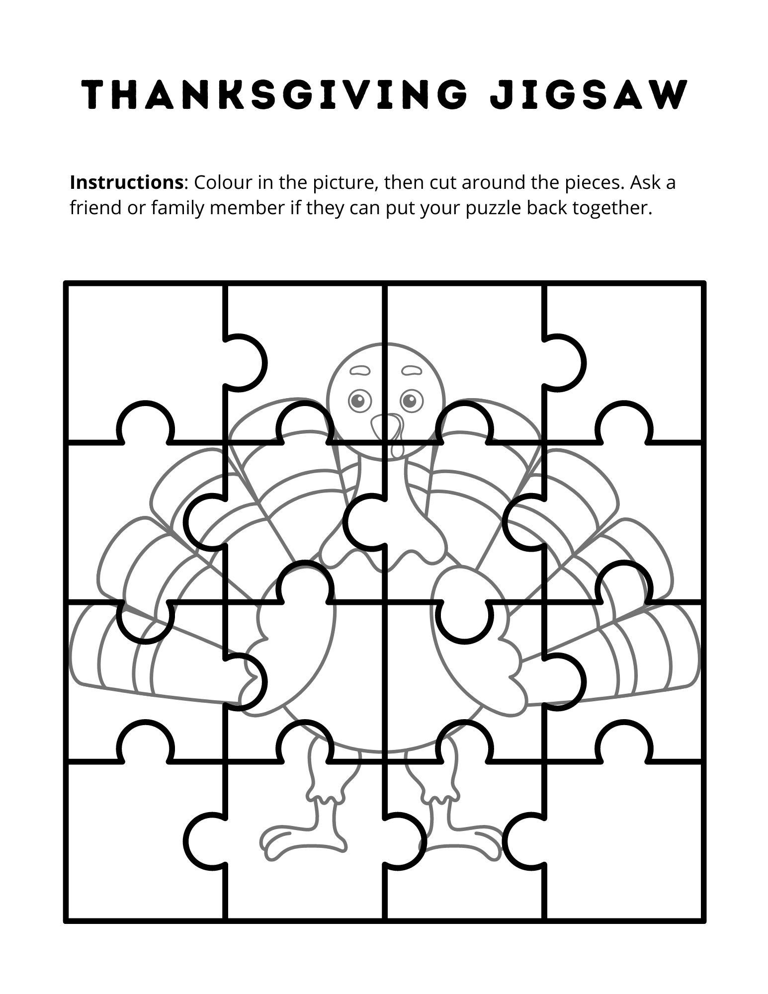 thanksgiving printables and activity pages for kids - minnesota parent